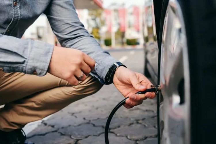 Check your Tires for Proper Air Pressure and Adjust Accordingly